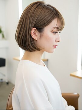 エル 新小岩(elu) 美髪/ワイドバング/レイヤーカット/くすみベージュ/新小岩駅