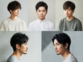 ビィピィジェイズ 大森店(BPJ'S)の写真/【コロナ対策万全の半個室サロン】仕事帰りにも通いやすい!スッキリ纏まる好印象カット！眉もトータルで◎