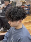 ツイストスパイラル/メンズマッシュ/マッシュパーマ