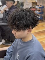 イエローコーン 金沢文庫店(YELLOW CORN) ツイストスパイラル/メンズマッシュ/マッシュパーマ