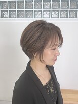 ソルア 上本町(solua)&nbsp;丸みショート / 大人ショート / 大人女性 / 30代 / 40代