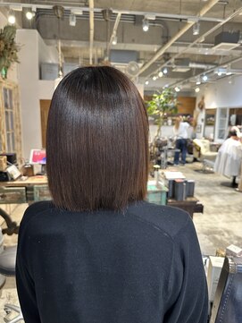 ナルヘアー 越谷(Nalu hair) before→after 髪質改善×縮毛矯正