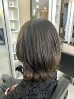 スクリームエラ(SCREAM ERA)&nbsp;ミディアム/オリーブ/くびれボブ/20代/30代/40代