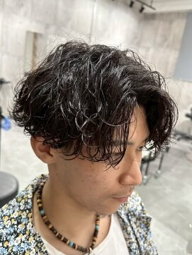 ビカムメンズヘアー 栄店(become men's hair) 波巻きパーマ/波巻きツイスパ
