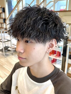 クラップス 横須賀中央店(CLAPS) ツイストスパイラルパーマツイストパーマメンズマッシュパーマ