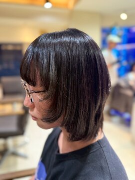 ヘアリゾート粋 ティガ 池袋店(tiga) ミディアムレイヤー/ウルフカット/レイヤーカット/艶カラー