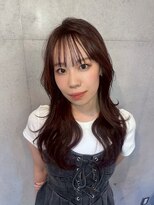 ブルーメ(Blume...) ロングレイヤー/韓国ヘア/顔周りレイヤー/艶カラー