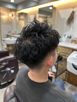 スウェル 船橋店(Swell)&nbsp;#MEN’S HAIR#サーフカール#刈り上げセンターパート#船橋