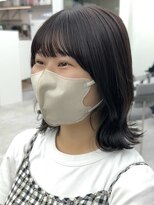 ビューブルー 亀戸錦糸町(VIEW BLUE)&nbsp;◎小顔前髪顔まわり暗めカラーくびれロングミディアム