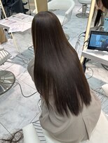 ロンドルピナス 小倉(Lond Lupinus)&nbsp;黒髪カタログ/オリーブグレー/ココアベージュ/小顔に見せるヘア