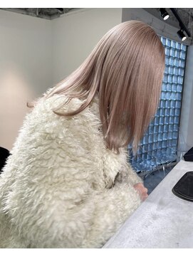 ペレ 栄店(PELE) クラゲヘアー/小顔に見せるヘア/ココアベージュ/栄