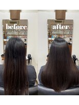 ヘアーパラディ hair paradis&nbsp;【髪質改善】縮毛矯正＆METEOカラー