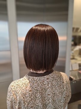 オーガニック リブ 川越(organic+live) 冬映え◎ストレートボブ×韓国風タッセルボブ