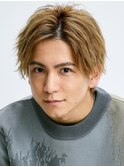 爽やか好印象◎ナチュラルセンターパート束感仕上げ/メンズヘア