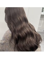 アース 恵比寿店(HAIR&MAKE EARTH)&nbsp;ミルクティーブラウン/髪質改善/トリートメント/髪質改善カラー