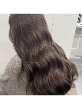 アース 恵比寿店(HAIR&MAKE EARTH) ミルクティーブラウン/髪質改善/トリートメント/髪質改善カラー
