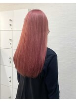 ルィ 名古屋栄(llwy)&nbsp;ピンク×ブリーチカラー