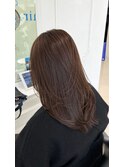 レイヤーカット/ブラウンカラー/ベージュカラー/20代.30代