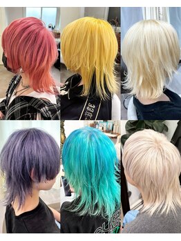 ルネラトーキョー(RUNERA TOKYO)の写真/もちが良いカットとダブルカラーで理想の髪へ☆セットしやすいウルフカットも人気！