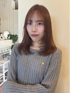 リトルガーデン(Little Garden) pinkbeige×layercut