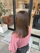 アース 岐阜店(HAIR&MAKE EARTH)&nbsp;大人ベージュ