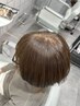 【1ヶ月以内 カラーのみ】リタッチカラー+2STEPトリートメント ¥6500
