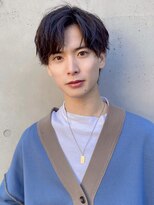 ロンドソル 四日市(Lond Sol) men's/メンズツイストスパイラルパーマ/ナチュラルアップバング