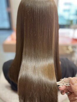 バロン(baLon.)の写真/【baLon. straight style】柔らかな質感をご提案いたします。