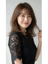 コートフィールエー(CO_T feel.a)&nbsp;【清潔感溢れる】大人可愛い潤いツヤ感セミロング