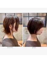 シック(CHIC)&nbsp;大人女性に人気♪丸みショートボブ×小顔見せ