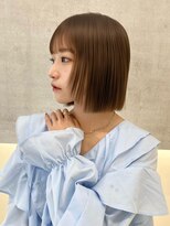 キアラ(Kchiara) 秋の小顔ボブヘア 福岡 佐藤可菜