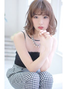 ケアシンサイバシ(CARE shinsaibashi) 【CARE】ミルキーベージュ×大人かわいい☆ふわミディーボブ2