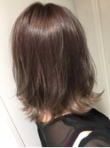 《GRANDLINE  松本祐太朗》ミルクティーピンク　韓国くびれヘア