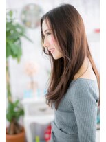 ヘアアンドビューティー ミック(Hair & Beauty miq) 女度高めの、エフォートレスロングb