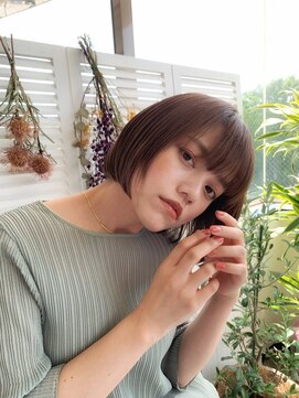 アクト 原宿(ACT) スリークボブ　ベージュカラー