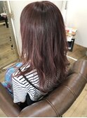 ピンク×ハイライト