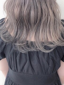 ジーナ 札幌(Zina) 【Zina札幌】フリンジウェーブ前髪大人かわいいココアブラウン