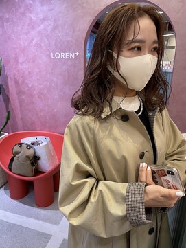 ローレンジウ(LOREN JU) 名駅/名古屋駅/学割U24/レイヤーカット/オージュア/ダブルカラー