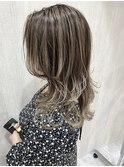 エアタッチ×バレイヤージュ