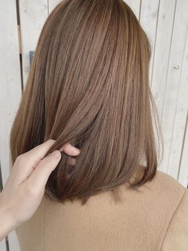 ユニヴァース 篠ノ井店(u ni verse) NOブリーチ！キャラメルベージュ