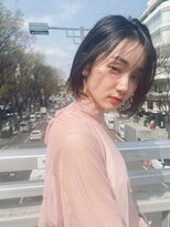 ロロ(ro-ro)&nbsp;【恵比寿ro-ro】シースルー前髪xタイトボブ