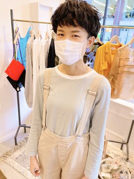 ヘアーアイスカルテット(HAIR ICI QUARTET) ショート　ベリーショート　パーマ
