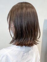 サラッと外ハネレイヤーボブ/似合わせカット/大人かわいい