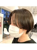 丸みショート/ハンサムショート
