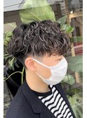 2.30代に人気◎大人のルードヘア波巻きツイストスパイラルパーマ
