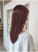 ナチュラルなストレート