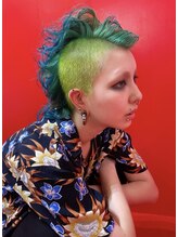ラッキーサンサンヨンキュー(Lucky3349) GREEN MOHI