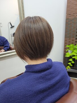 ラム(Rum) ノースタイリングの丸みショート