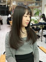 ゼストソエル(ZEST soell)&nbsp;顔周りロングレイヤー