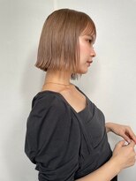 アンバー 池袋(amber)&nbsp;髪質改善/ミルクティーベージュ/ウェットヘア[池袋］